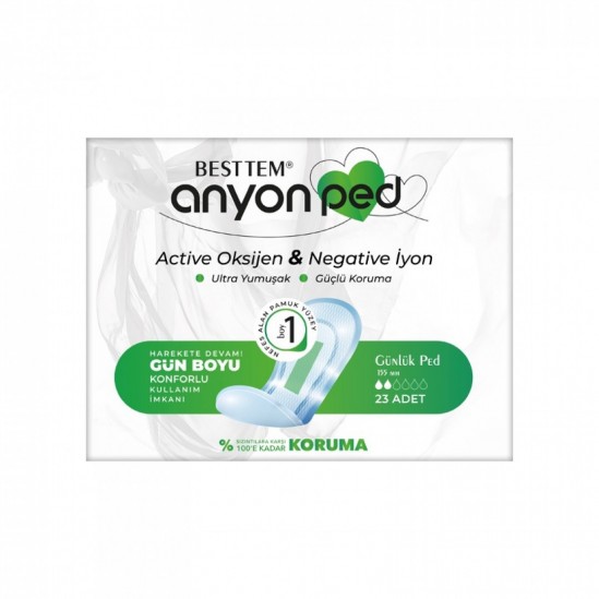 Besttem Anyon Ped (Günlük) 23 Adet