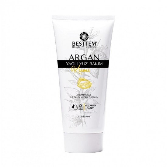 Besttem Argan Yağlı Yüz Bakım Kremi 100ml